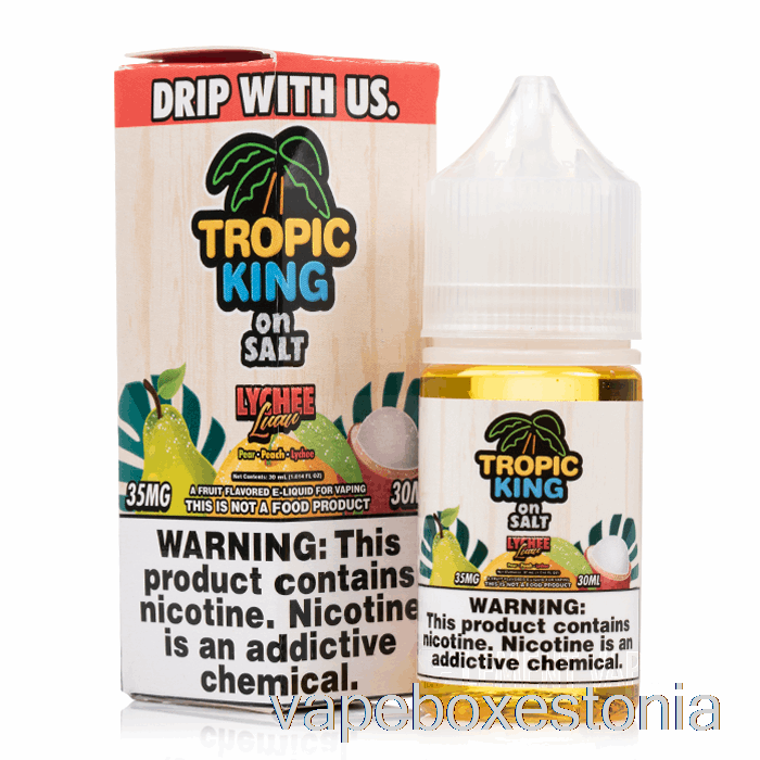 Vape Box Estonia Litši Luau - Troopiline Kuningas Soolal - 30ml 35mg